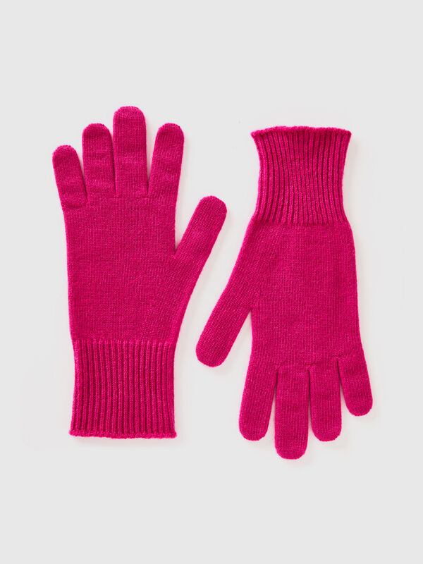 Gants en pure laine mérinos Femme