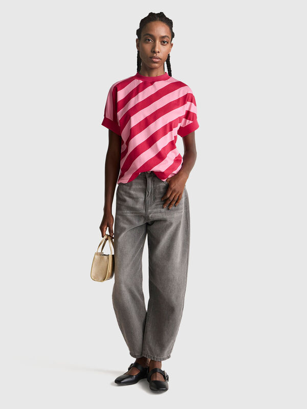 Regimental Striped T-Shirt Women