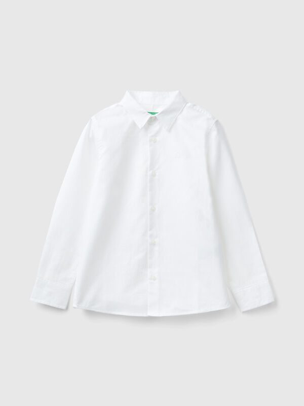 Chemise classique en pur coton Garçon