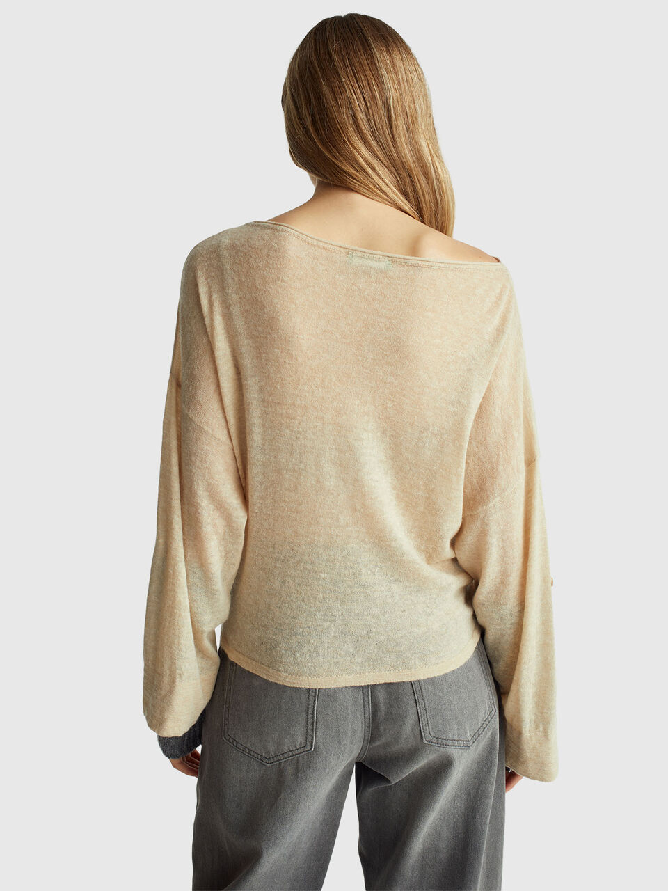 BOAT-NECK SWEAT.L/S Women image number null