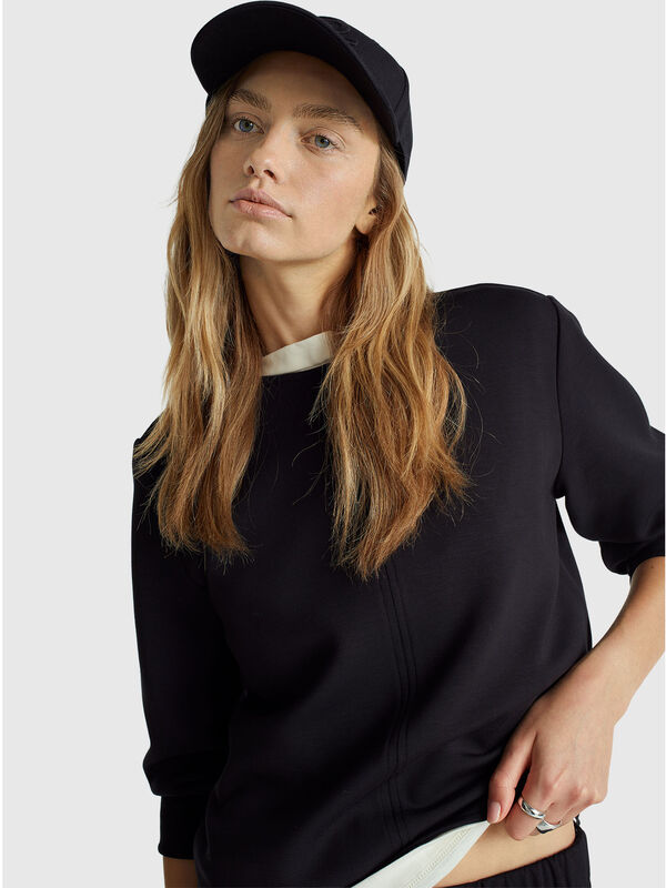 T-shirt en modal extensible Femme