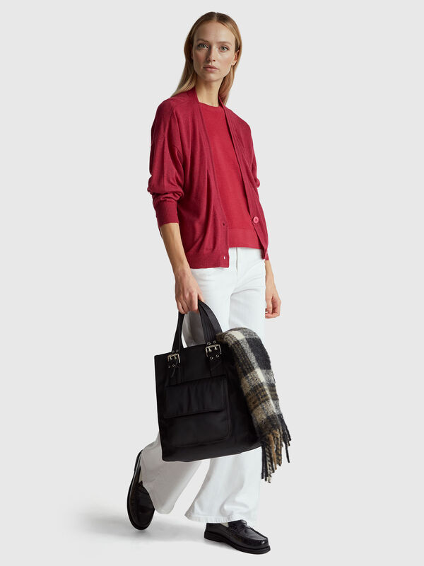 Pull en pure laine m&eacute;rinos Femme