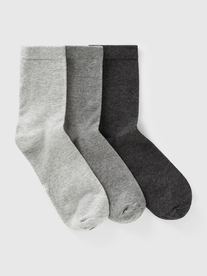 KNITTED SOCKS 3 PAIR