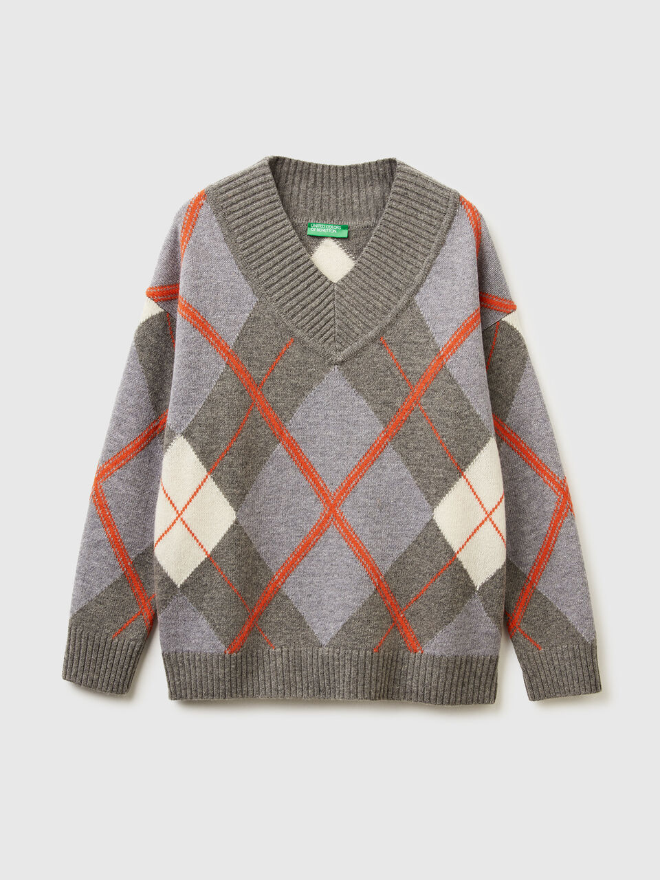 V NECK SWEATER L/S Femme image number null