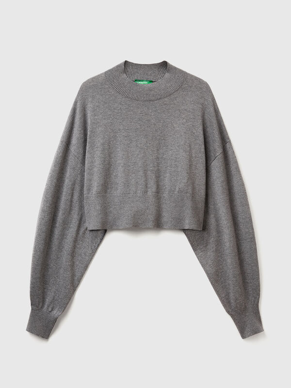 Cropped turtleneck sweater Women