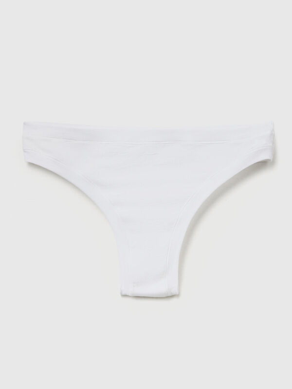 Maillot brésilien en coton super extensible Femme