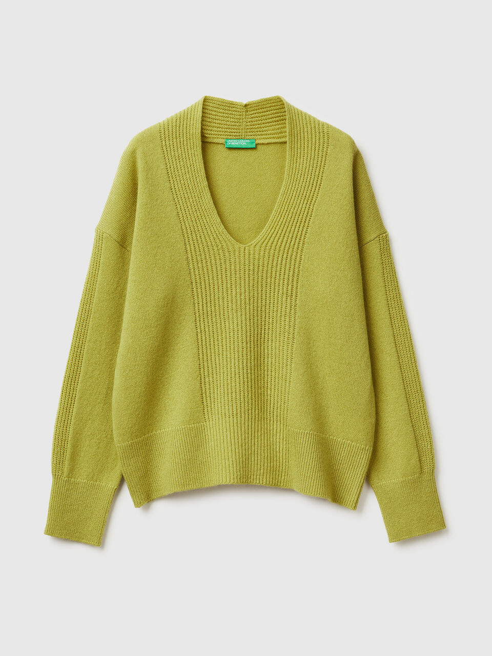 V NECK SWEATER L/S Femme image number null