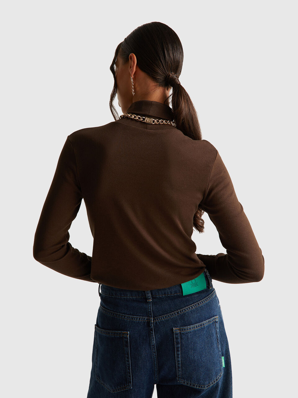 TURTLE NECK SWEATER Femme image number null