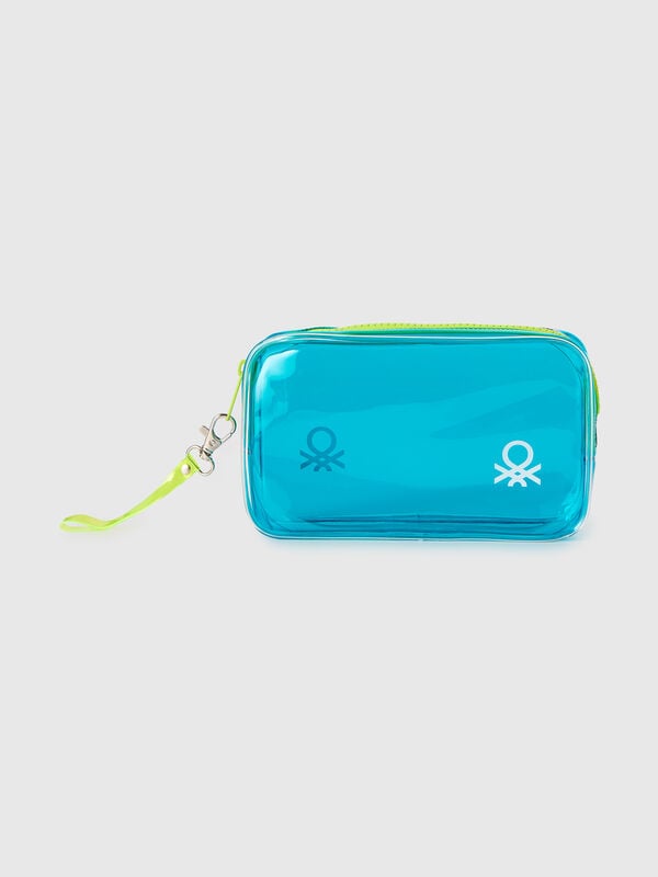 Trousse de beauté en PVC avec logo