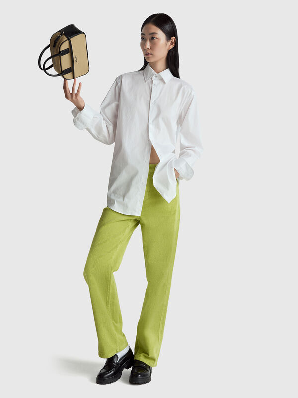 Pantalon en velours Femme