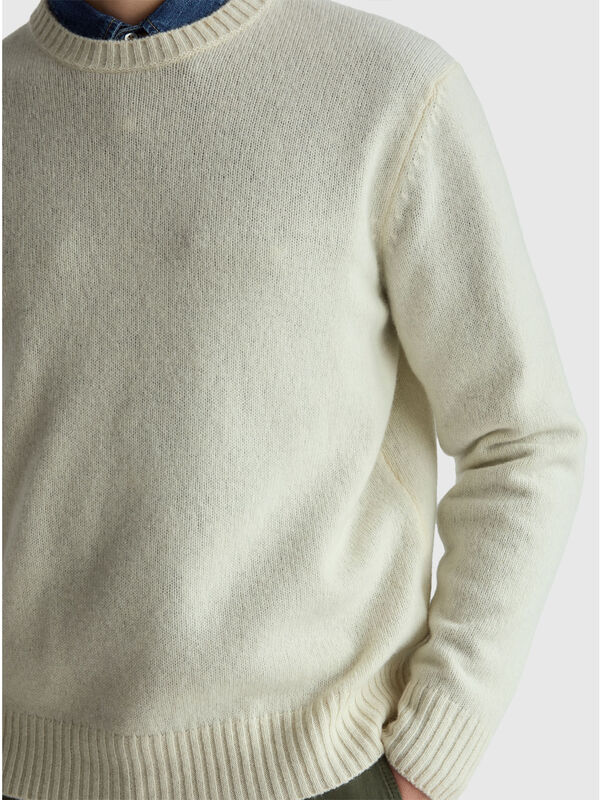 Sweater in Shetland wool Men
