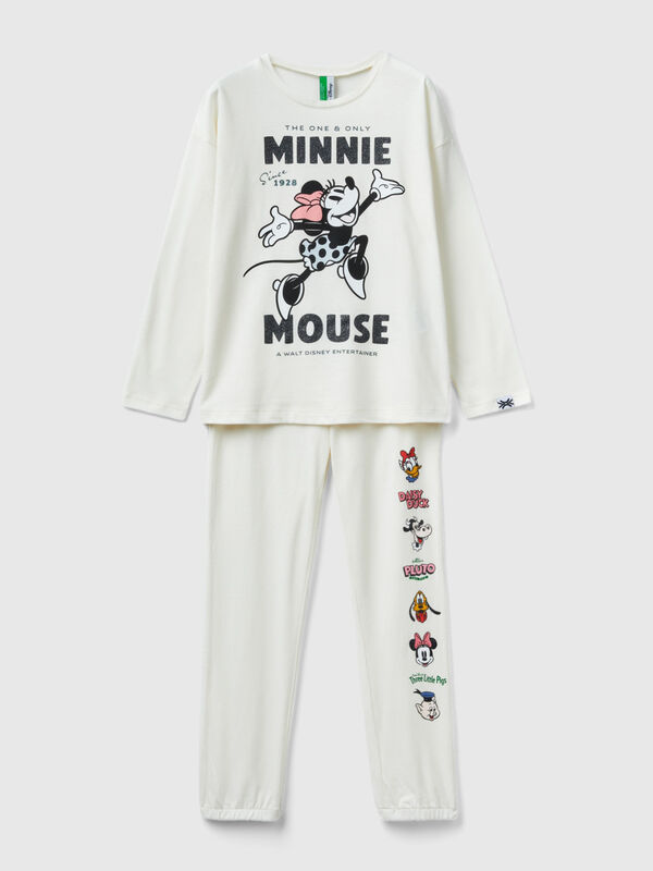 Pyjama Minnie en coton mélangé