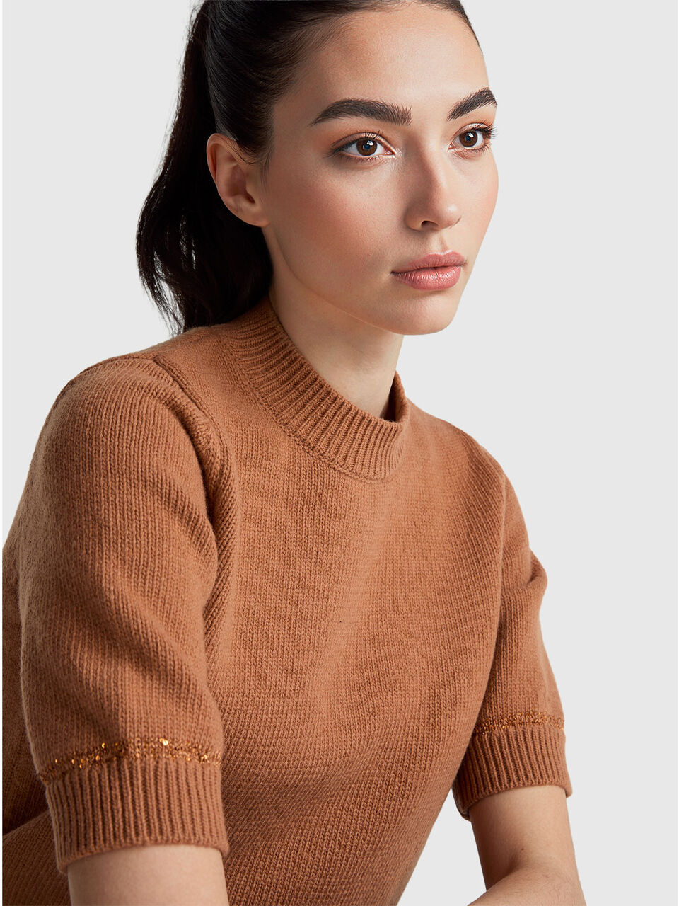 TURTLE NECK SWEATER Women image number null