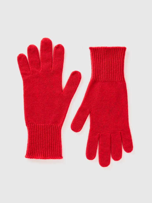 Gants en pure laine mérinos Femme