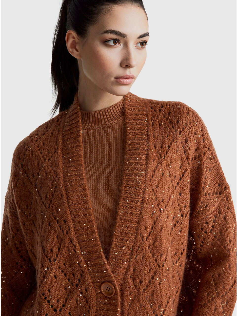 L/S CARDIGAN Women image number null