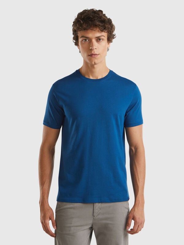 T-shirt bleu nuit Homme