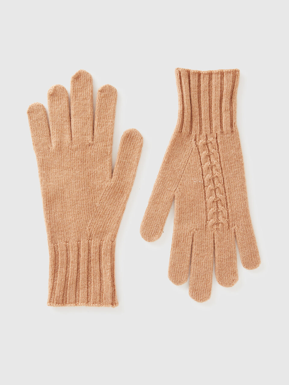 KNITTED GLOVES Femme image number null