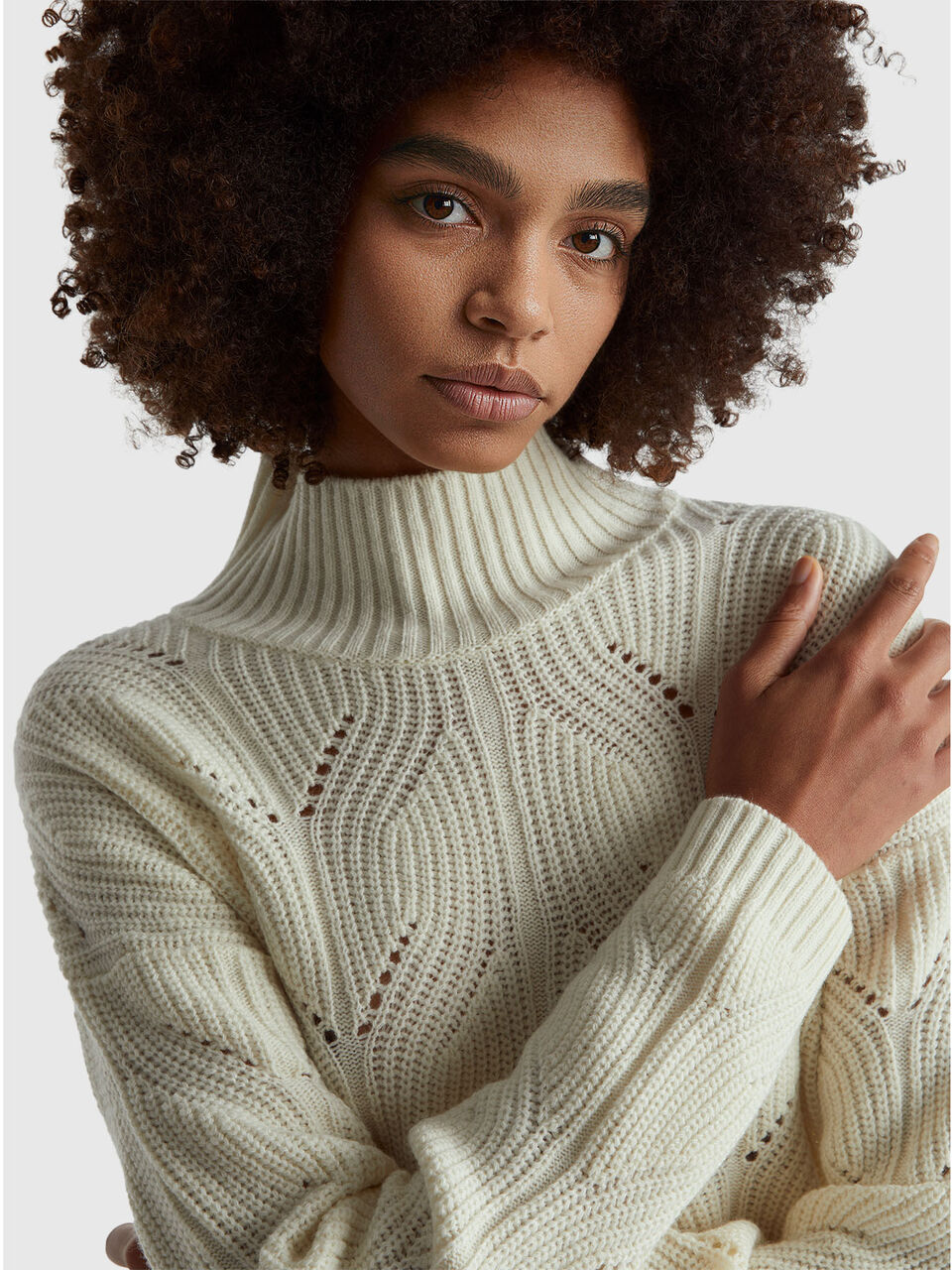 TURTLE NECK SWEATER Women image number null