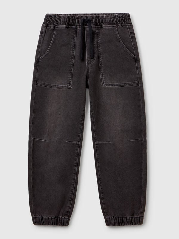 Pantalon de jogging en jean Garçon