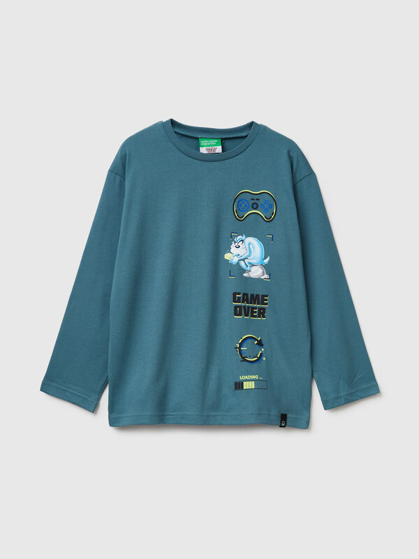 T-shirt with photographic print Junior Boy