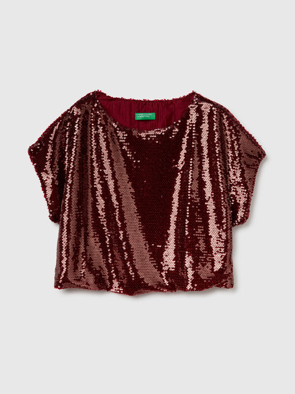 Chemisier à sequins Femme