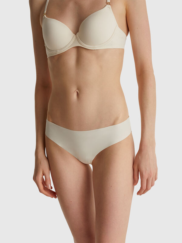 Maillot de bain brésilien extensible avec dentelle Femme