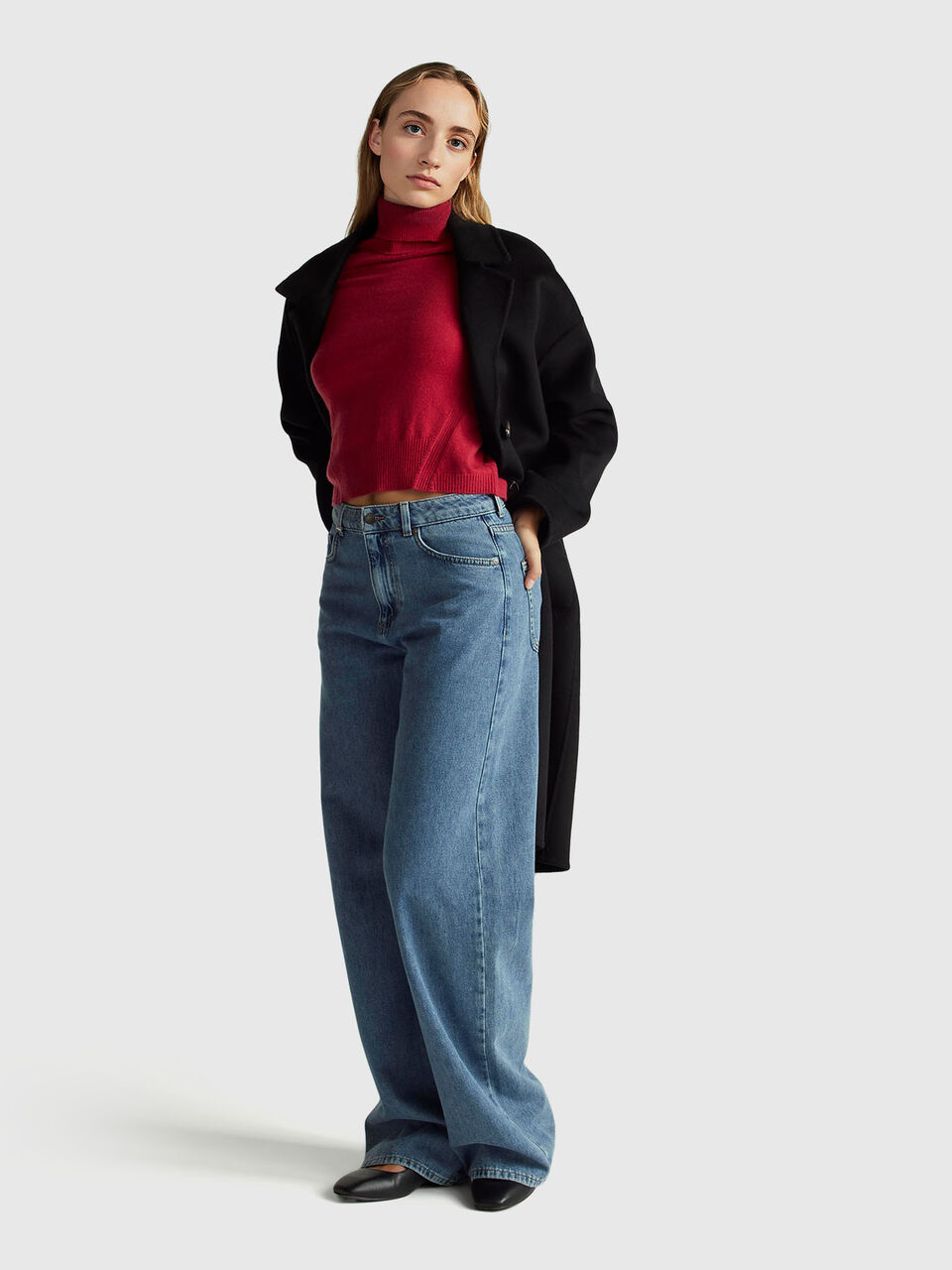 TURTLE NECK SWEATER Femme image number null