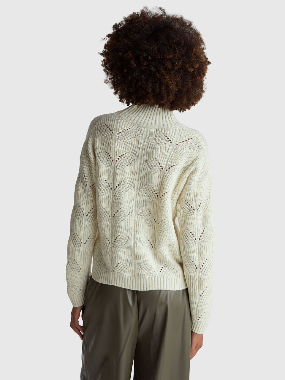 TURTLE NECK SWEATER Women image number null