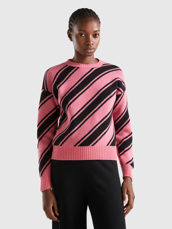 Regimental striped sweatshirt Women