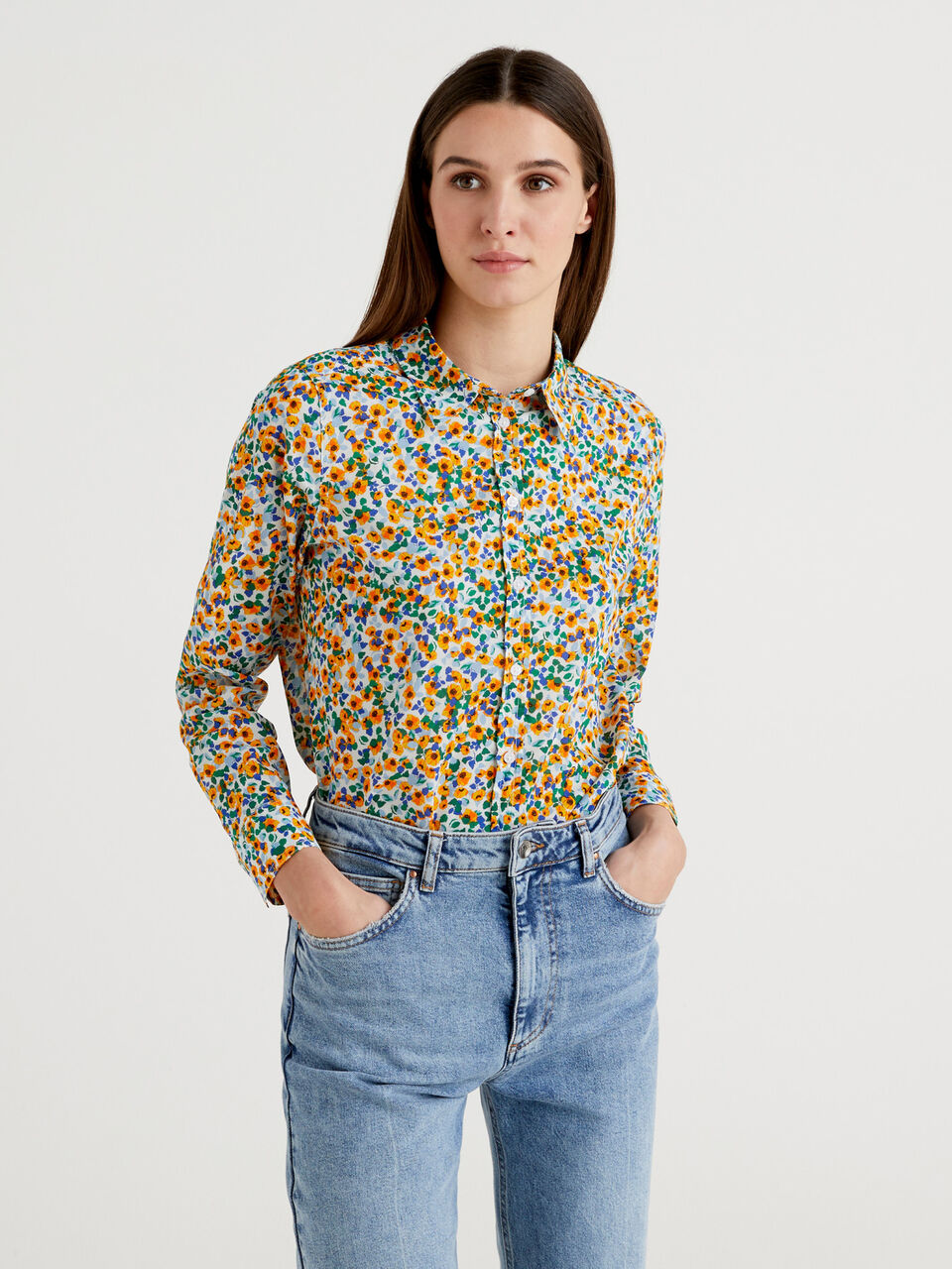 Printed shirt Women image number null