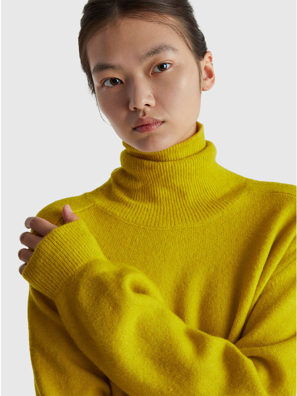 TURTLE NECK SWEATER Women image number null