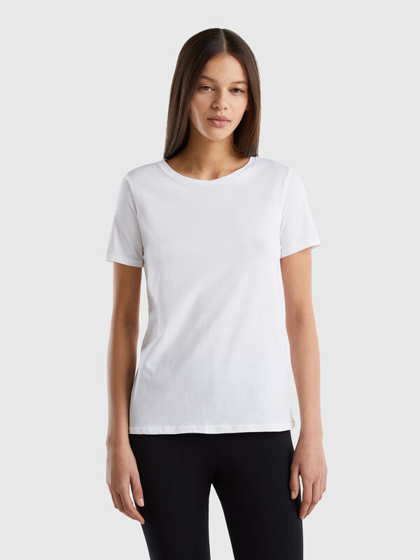 T-shirt en coton bio super stretch Femme