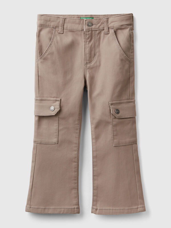 Pantalon cargo pattes d’eph Filles