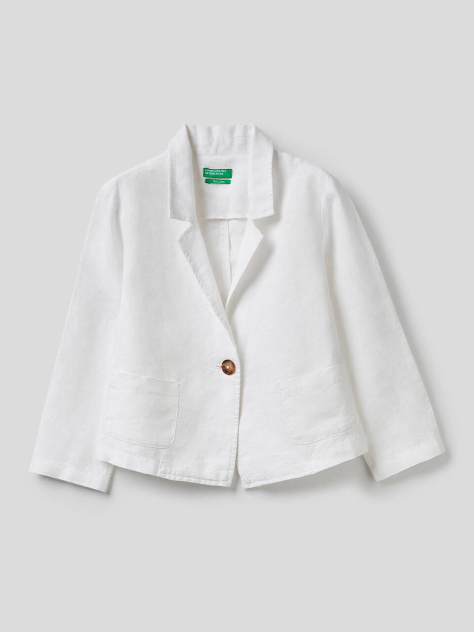 Pure linen jacket Junior Girl image number null