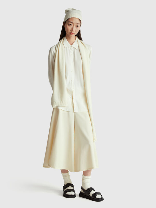 Chemise rayée en viscose mélangée Femme