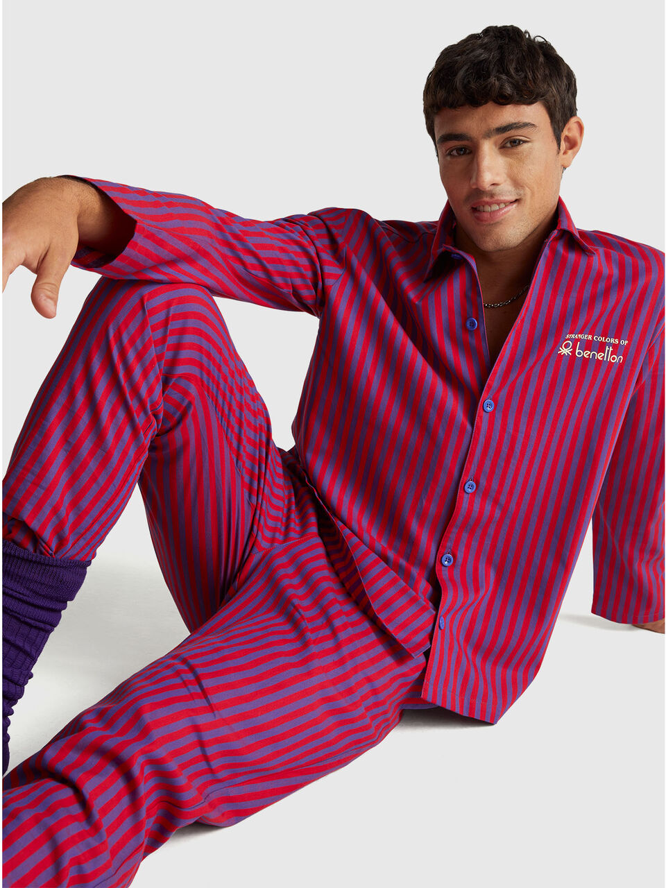 PYJAMA(JACKET+TROUSE Homme image number null