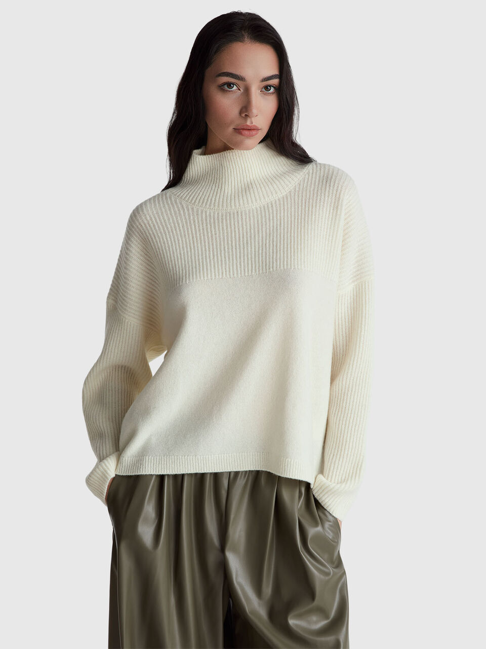 TURTLE NECK SW. L/S Femme image number null