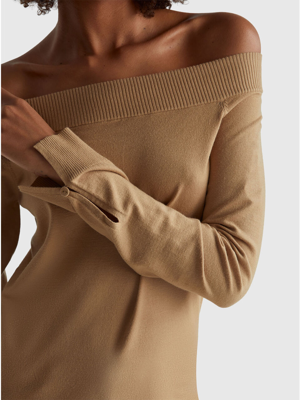 BOAT-NECK SWEAT.L/S Femme image number null