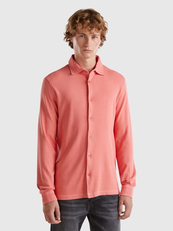 Chemise en pur coton Homme